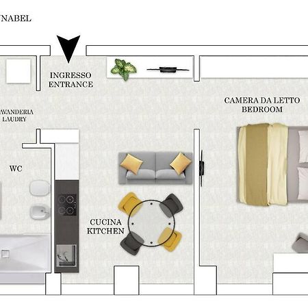 パヴィーアCasa Annabelアパートメント エクステリア 写真